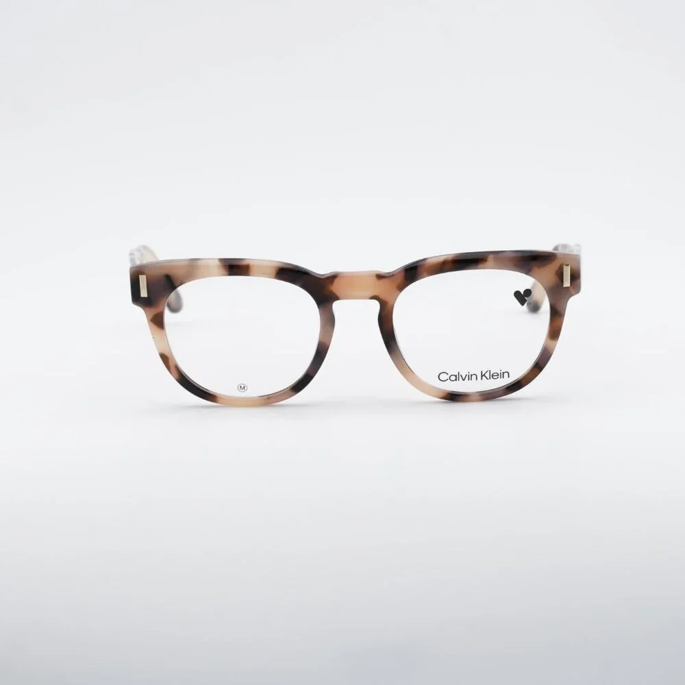 Calvin Klein CK23542 282 Eyeglasses Nude Havana 49mm Square Frame